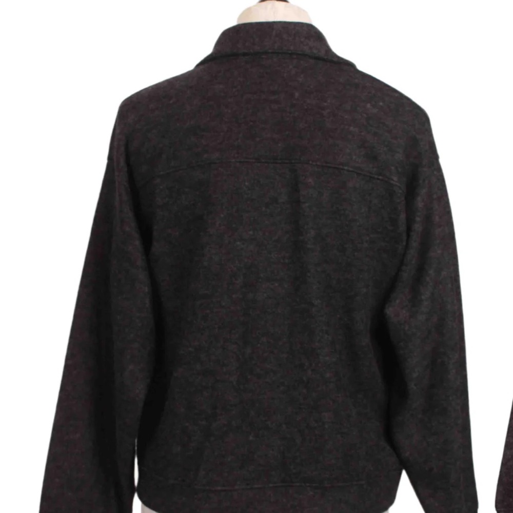 Brushed Button Front Collared Top-Nally And Millie - image 3